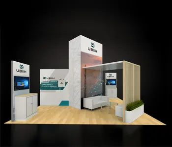 Innovative 20x20 trade show booth design ideas