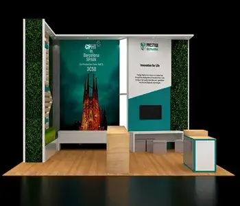 Custom 20x20 trade show booth design