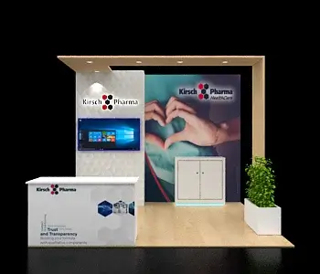 10x10 booth design ideas