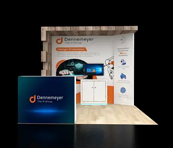 10x10 exhibit booth