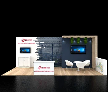 Attractive 10x20 booth display for exhibitions