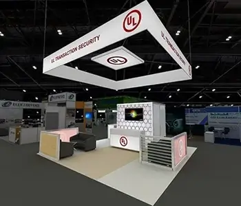 Premium 20x20 trade booth design