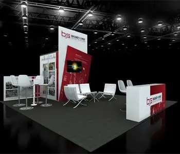 20x20 exhibit booth