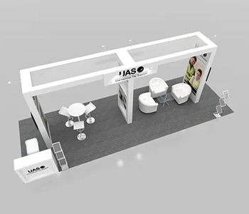 Custom 10x30 trade show booth rental