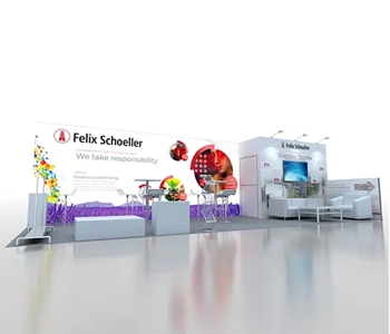 Innovative 10x30 trade show design