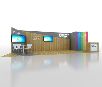 10x30 trade show exhibits rental